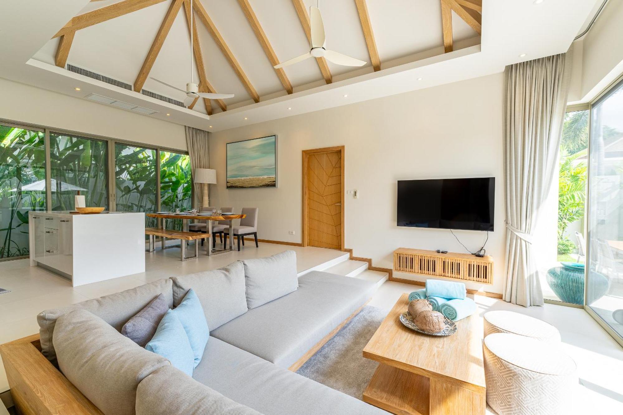 Trichada Breeze 3Br Stylish Villa, 15 Min To Layan Beach Landkreis Landkreis Thalang Exterior foto