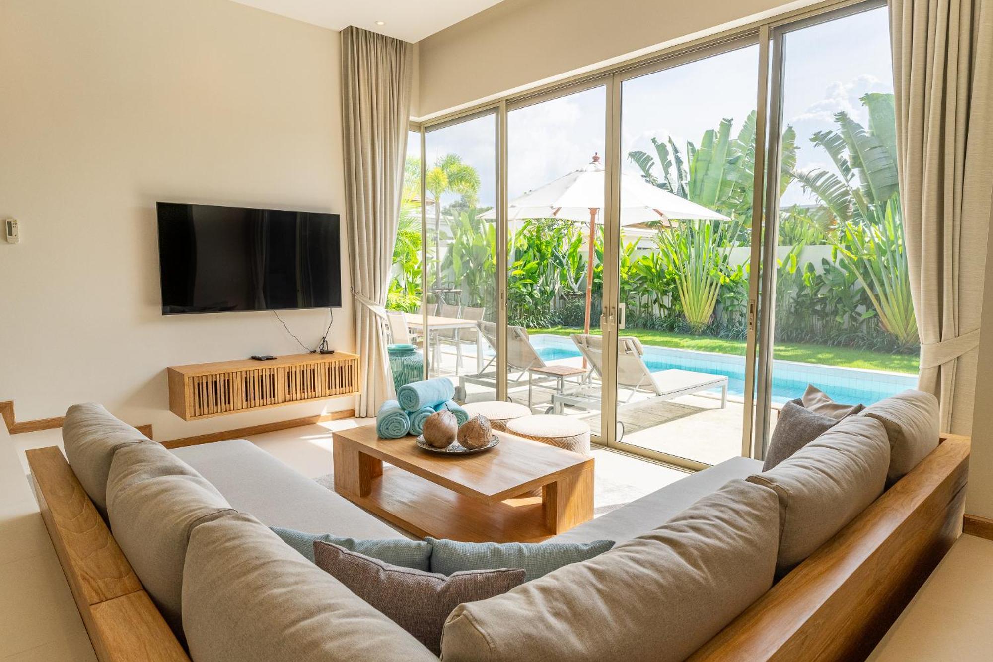 Trichada Breeze 3Br Stylish Villa, 15 Min To Layan Beach Landkreis Landkreis Thalang Exterior foto