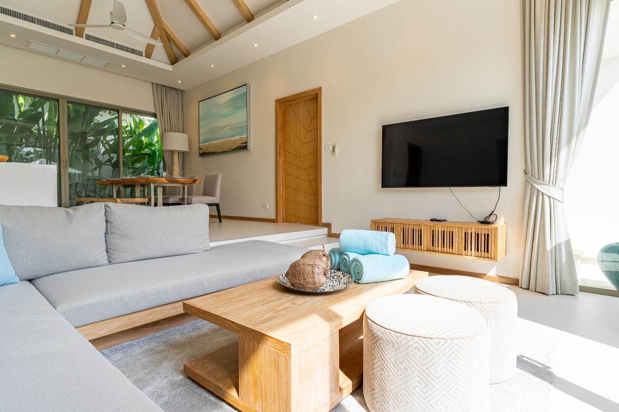 Trichada Breeze 3Br Stylish Villa, 15 Min To Layan Beach Landkreis Landkreis Thalang Exterior foto