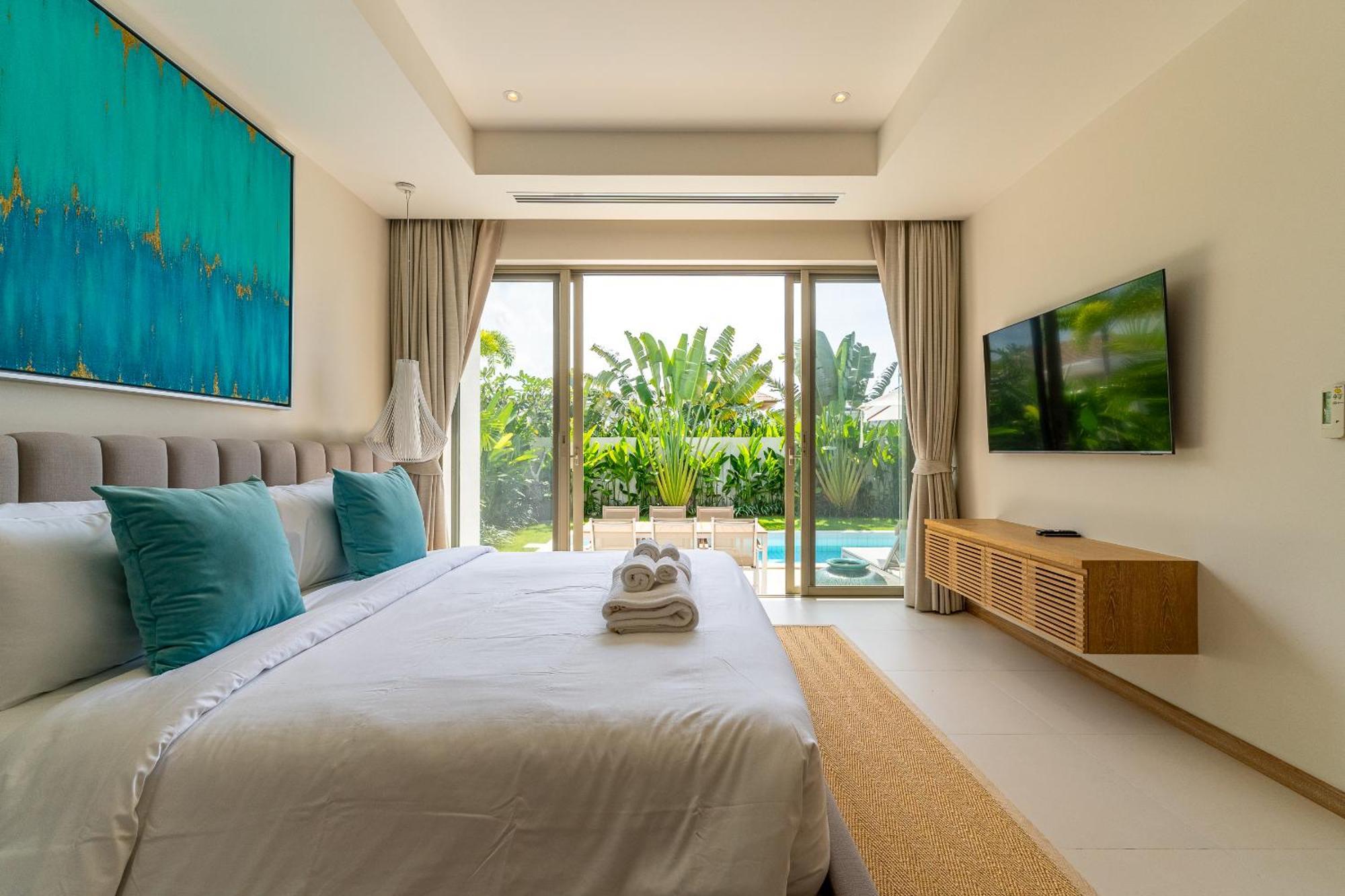 Trichada Breeze 3Br Stylish Villa, 15 Min To Layan Beach Landkreis Landkreis Thalang Exterior foto
