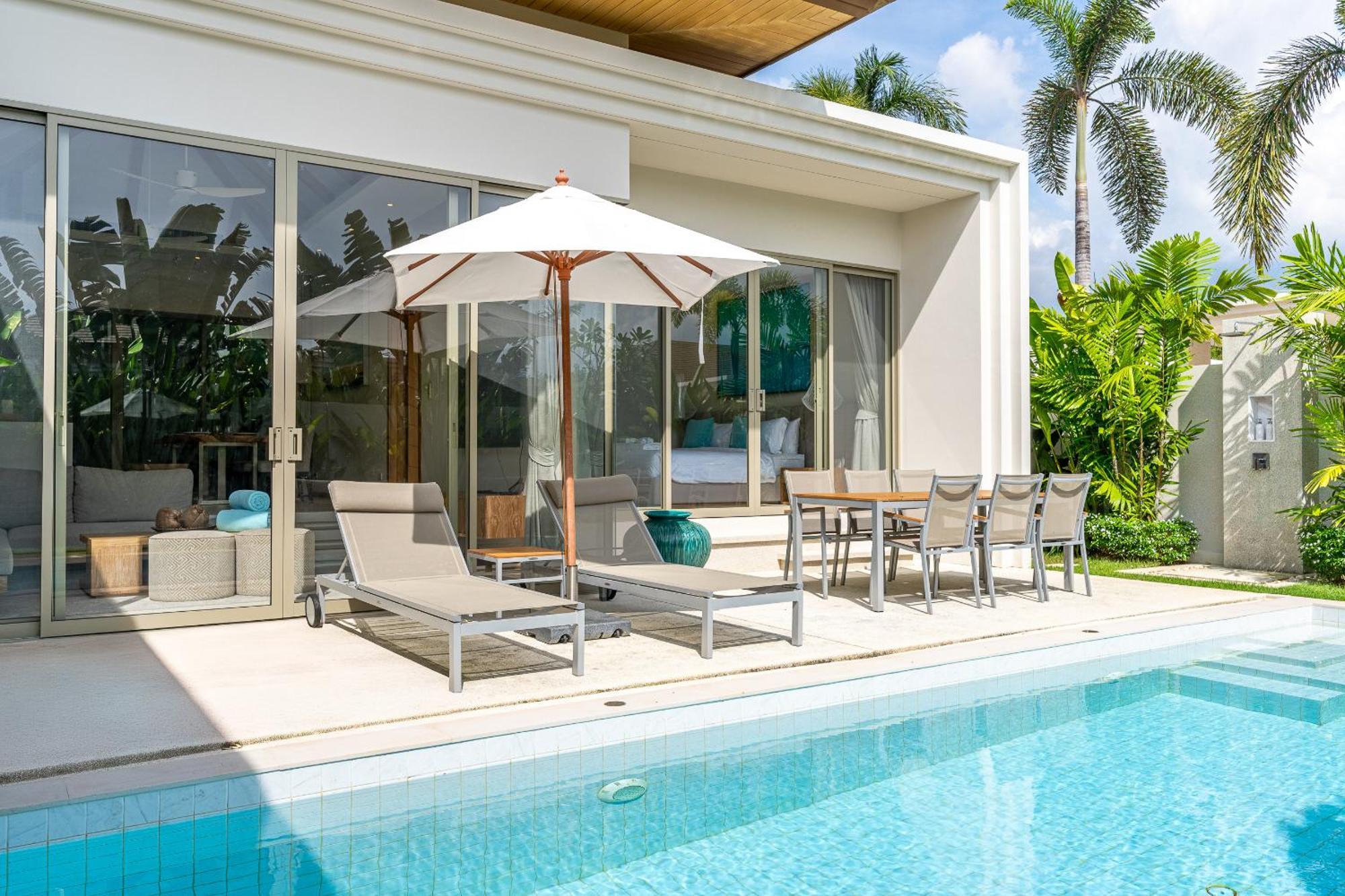 Trichada Breeze 3Br Stylish Villa, 15 Min To Layan Beach Landkreis Landkreis Thalang Exterior foto
