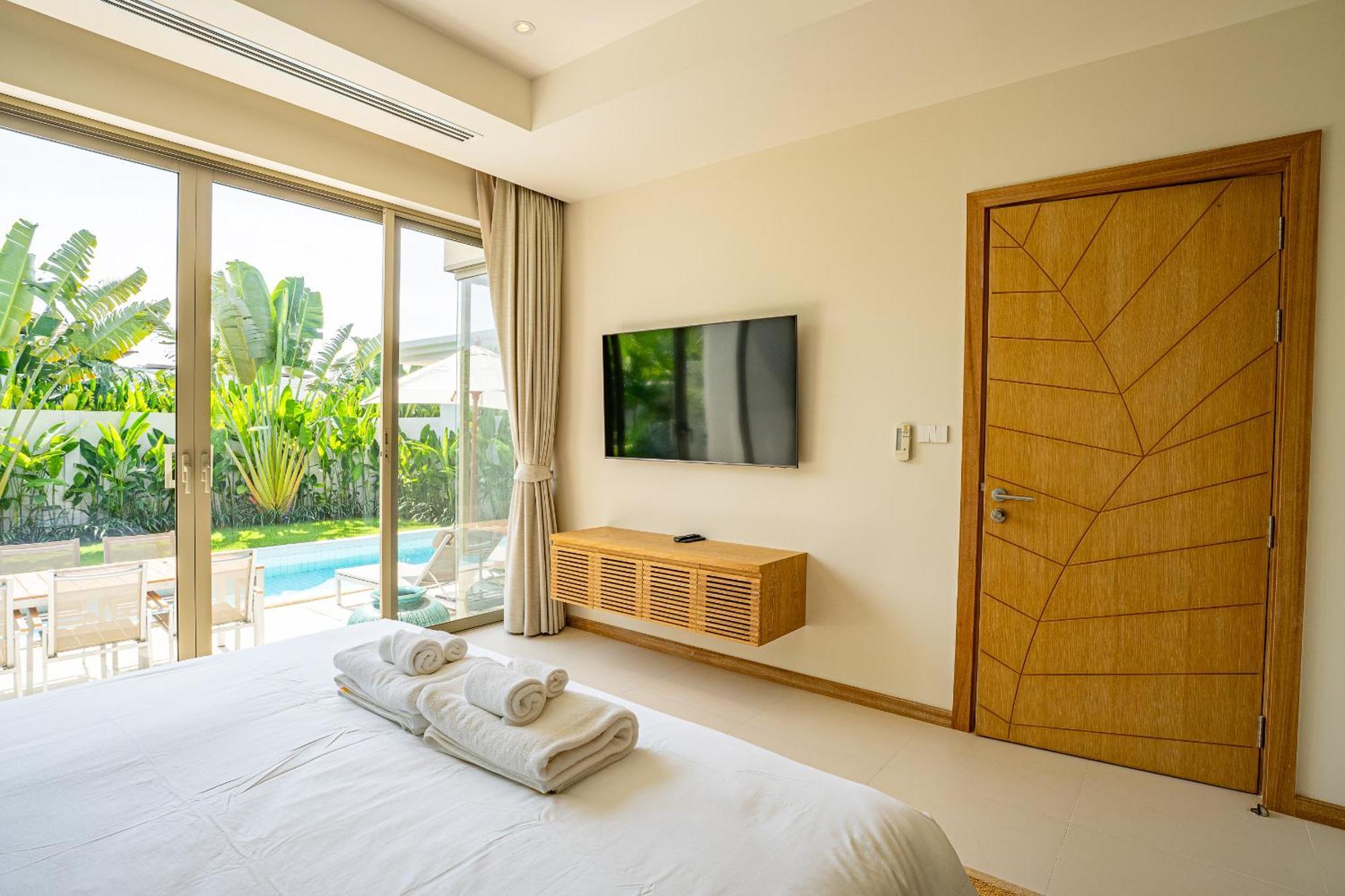 Trichada Breeze 3Br Stylish Villa, 15 Min To Layan Beach Landkreis Landkreis Thalang Exterior foto